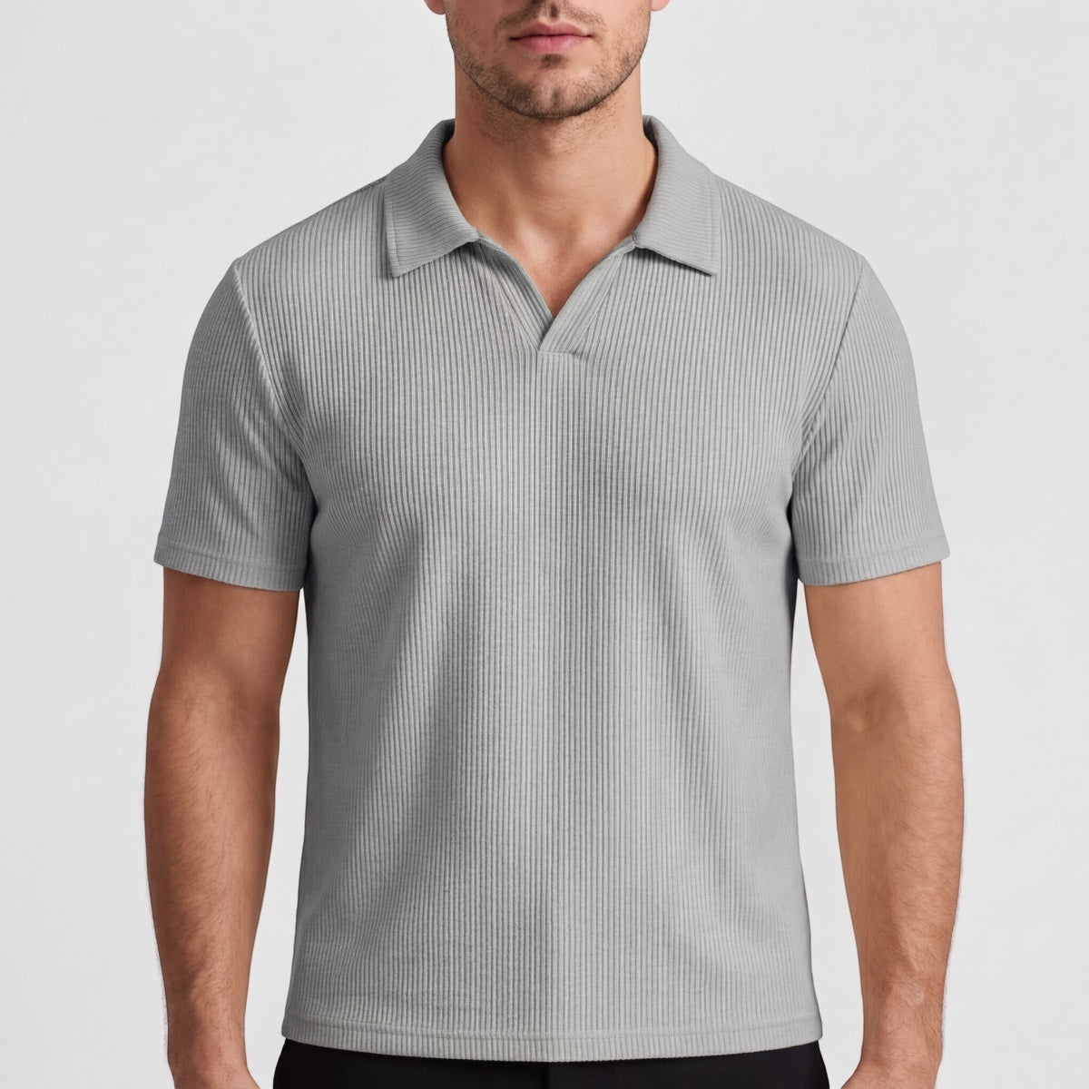 Men's Slim Fit Johnny Collar Polo