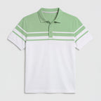Men's Striped Classic Polo