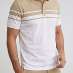 Men's Striped Classic Polo