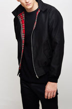 men's classic harrington jacket in black
