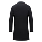 men's double-breasted trench coat