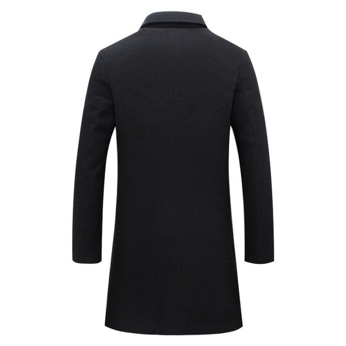 men's double-breasted trench coat