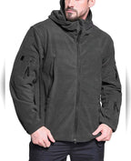 men's full-zip outdoor fleece jacket