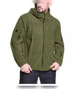men's full-zip outdoor fleece jacket
