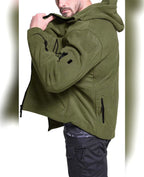 men's full-zip outdoor fleece jacket