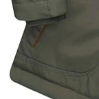 men's hooded fleece-lined winter jacket in green