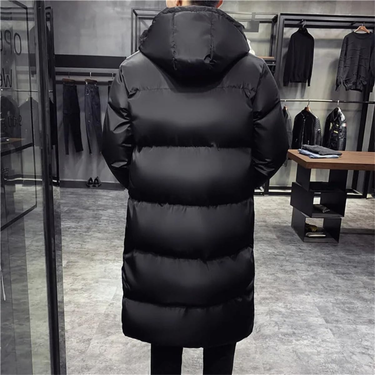 men's insulated puffer jacket
