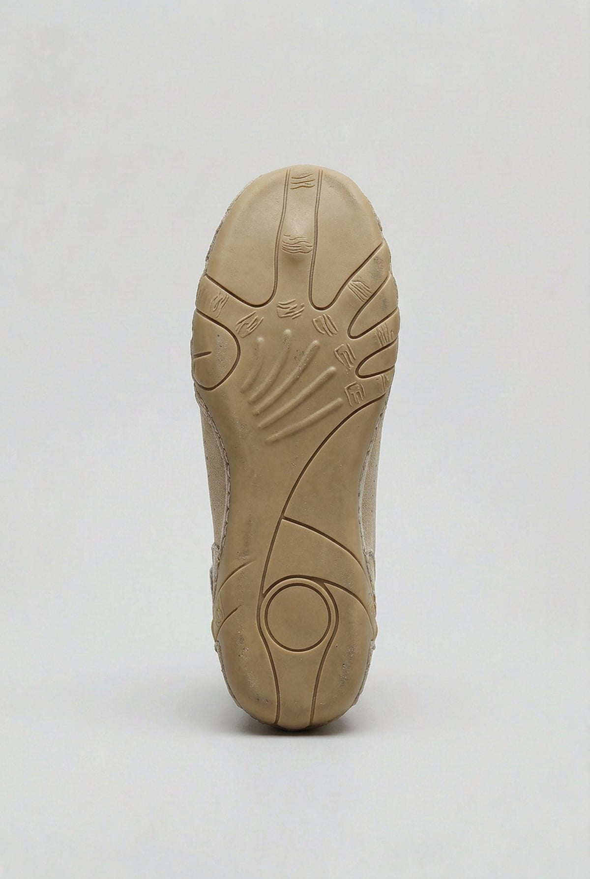 men's lace-up high top sneaker boots in beige