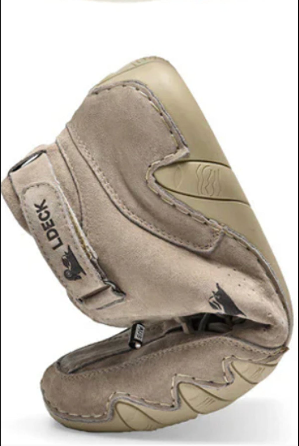 men's lace-up high top sneaker boots in beige