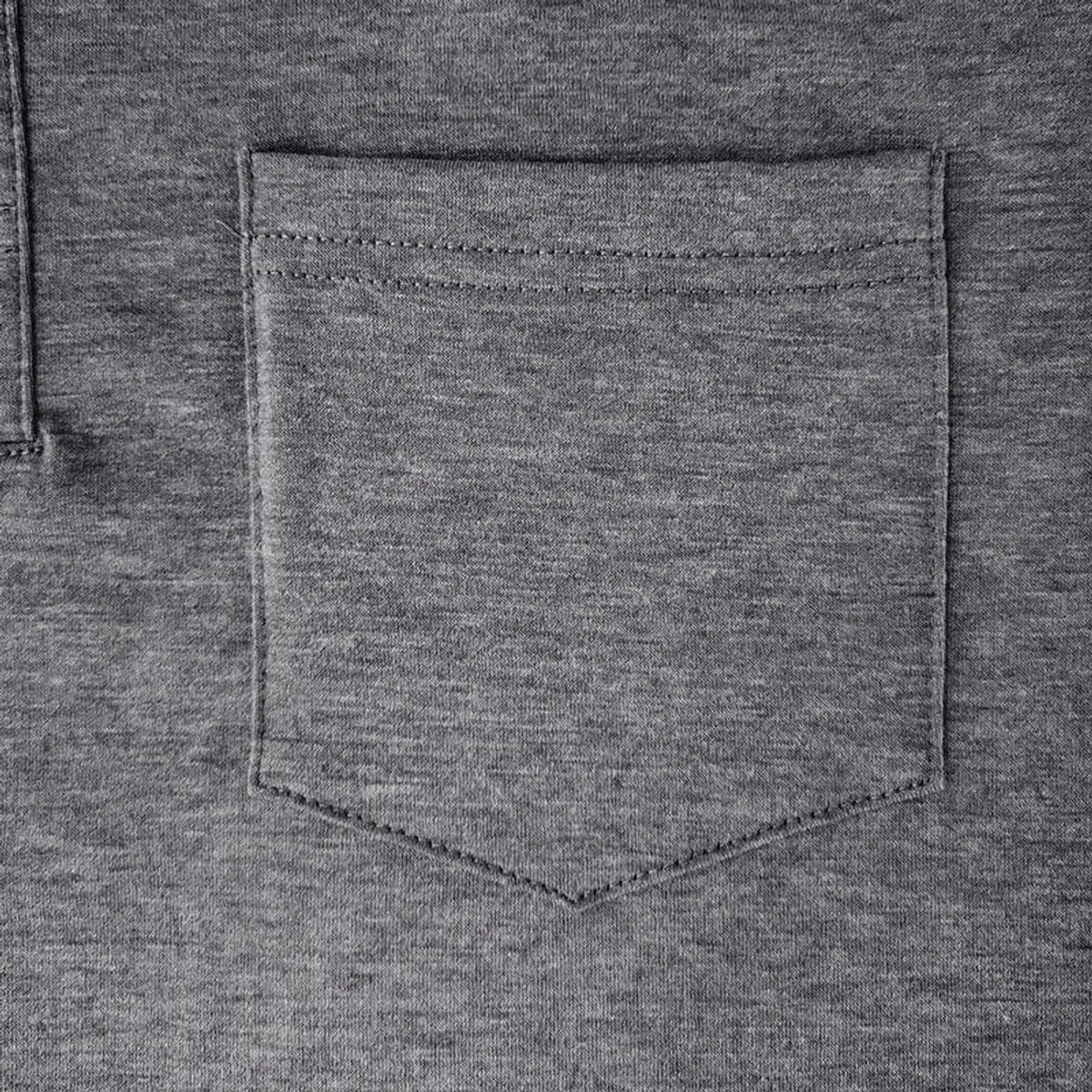men's long sleeve pocket polo shirt