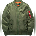men's ma-1 bomber jacket in green
