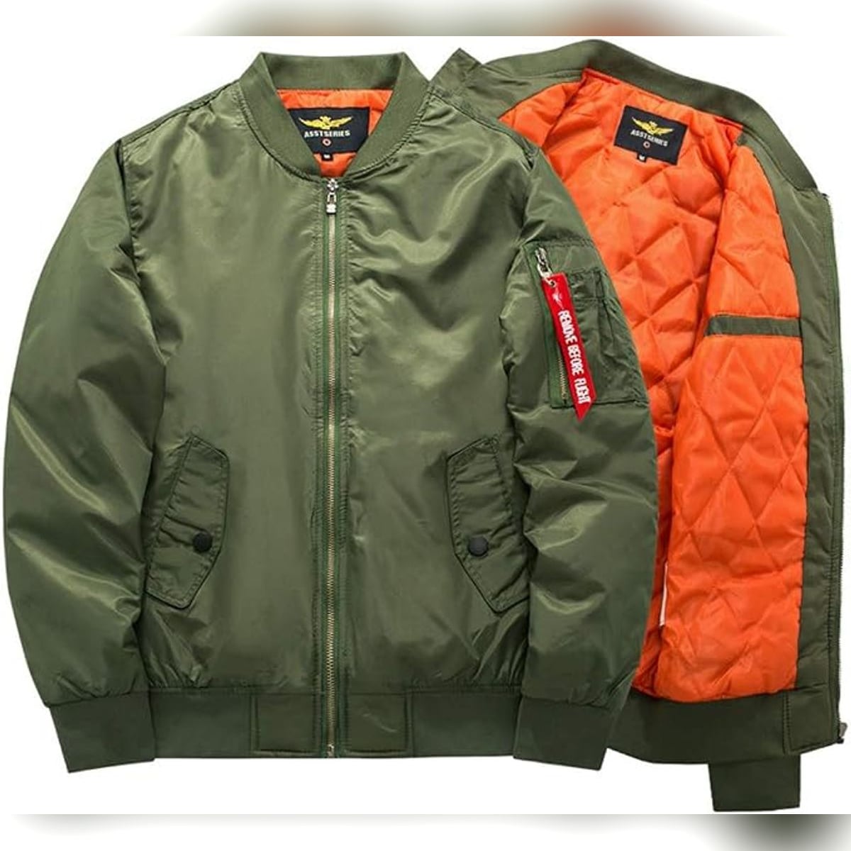 men's ma-1 bomber jacket