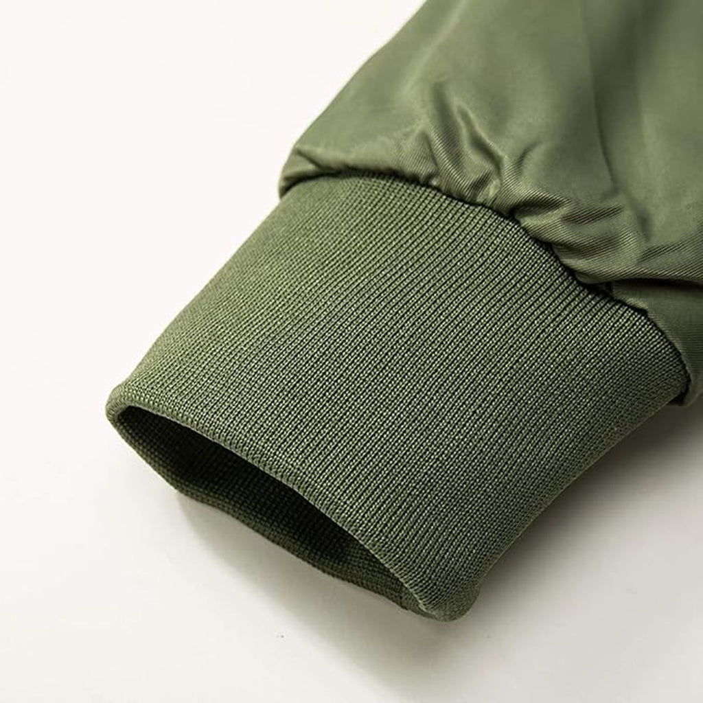 men's ma-1 bomber jacket in green