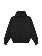 men's oversized wide leg tracksuit set in black