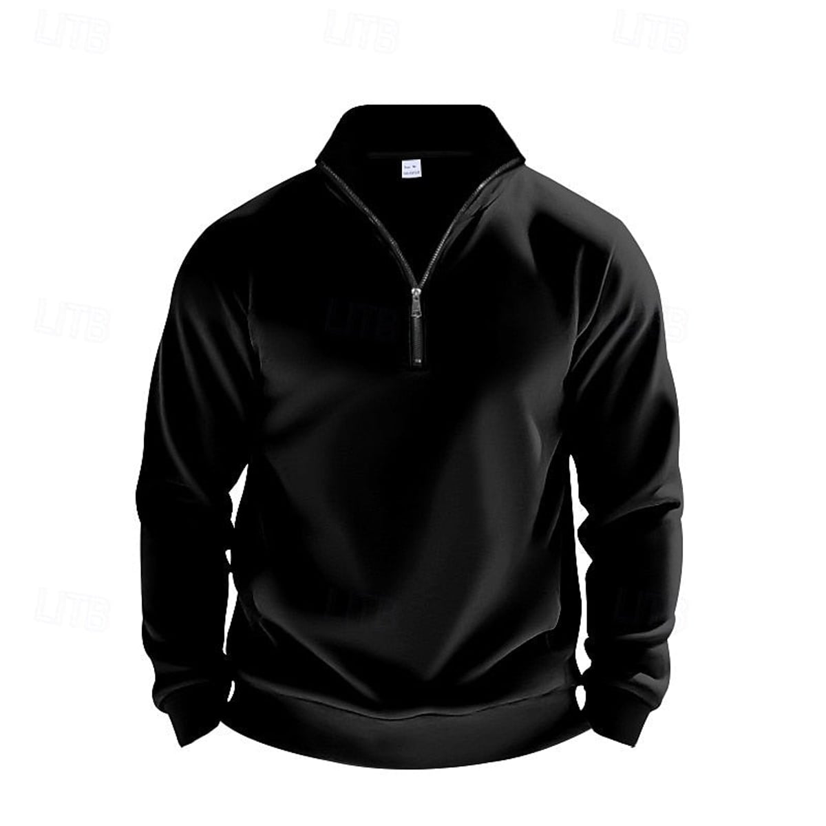 men's quarter-zip pullover sweatshirt
