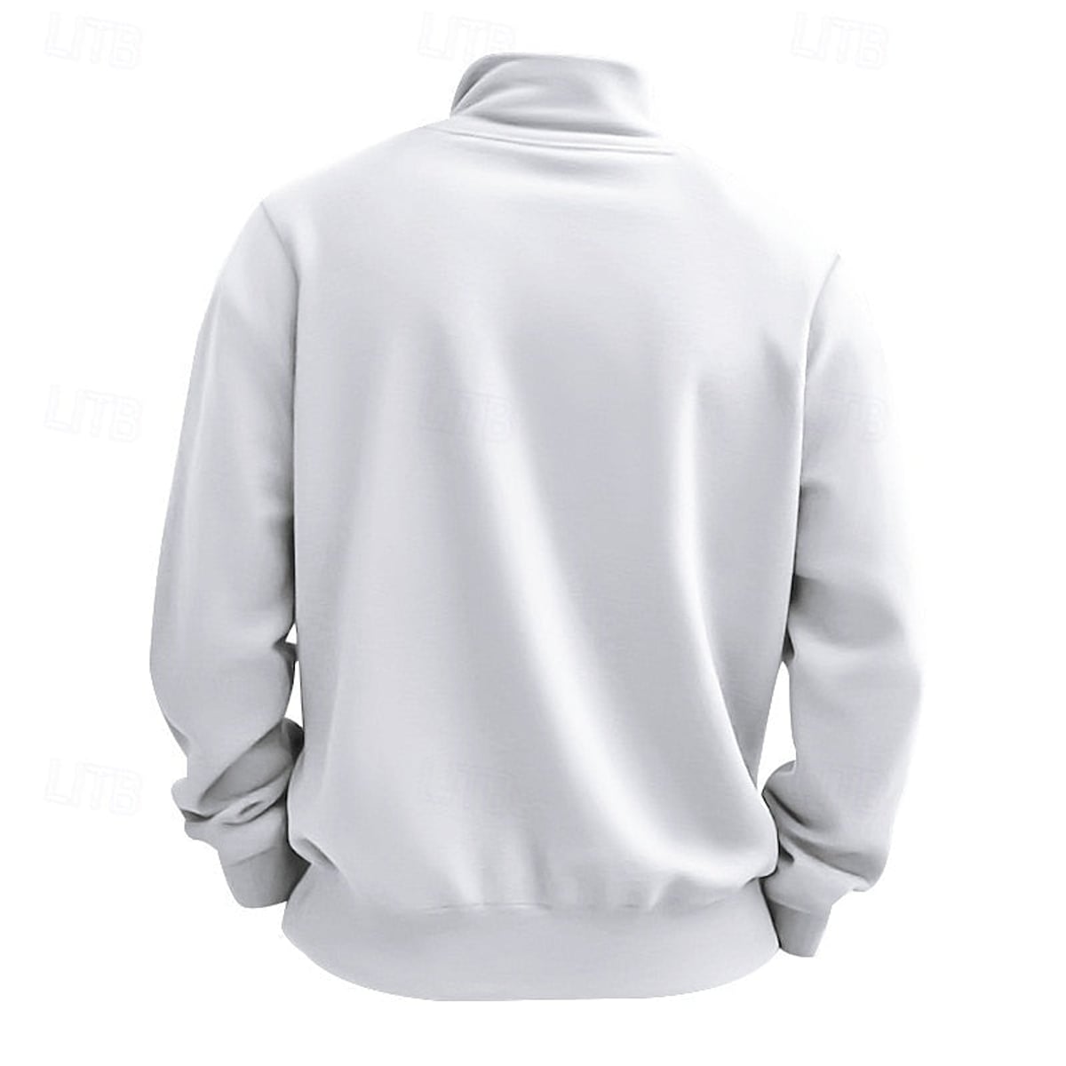 men's quarter-zip pullover sweatshirt