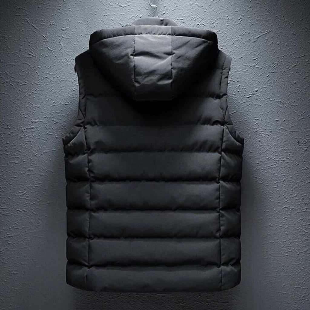 men's quilted thermal vest
