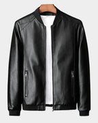 men's regular fit bomber jacket in black