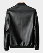 men's regular fit bomber jacket in black