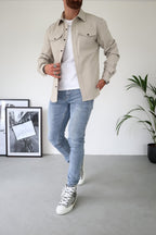 men's regular fit overshirt jacket