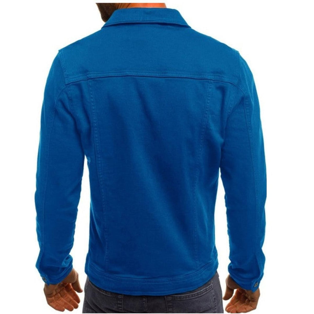 men's regular fit trucker jacket