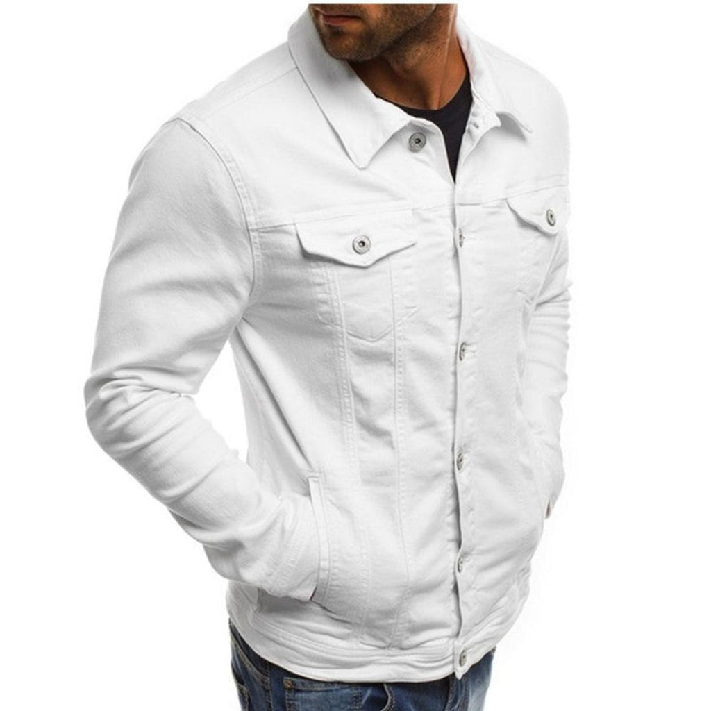 men's regular fit trucker jacket