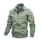 men's relaxed fit bomber jacket in green