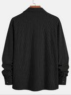 men's relaxed fit shirt jacket