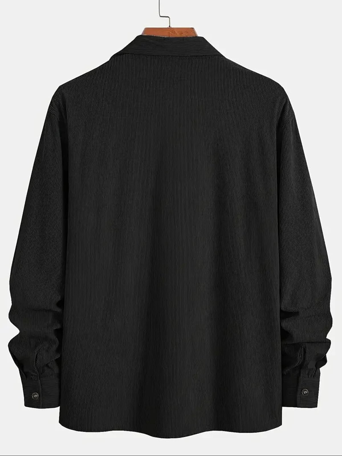 men's relaxed fit shirt jacket