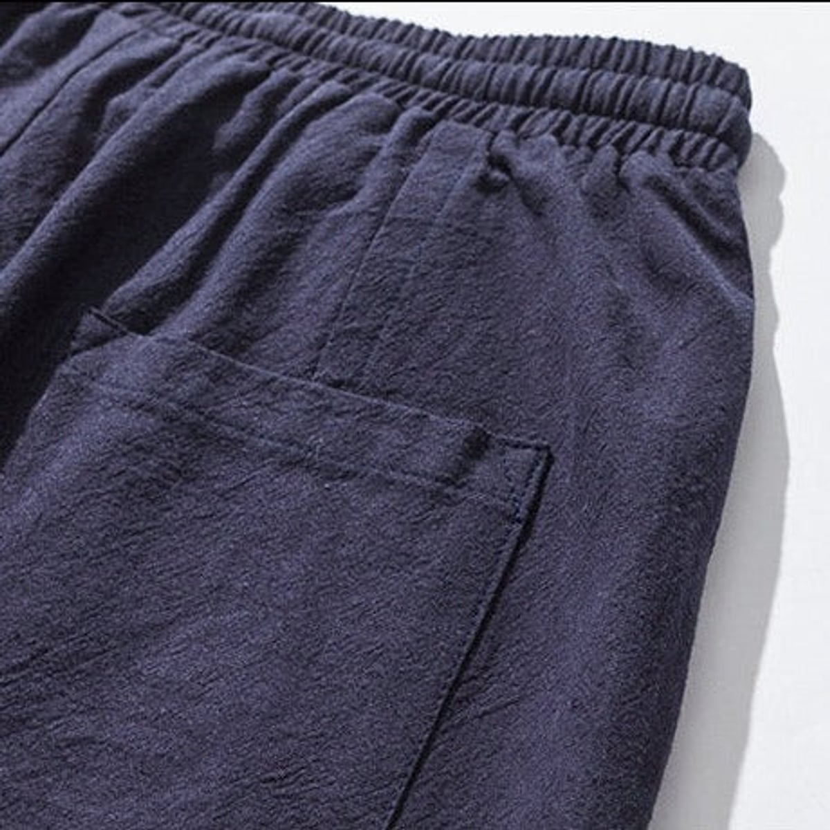 men's relaxed fit tapered harem trousers