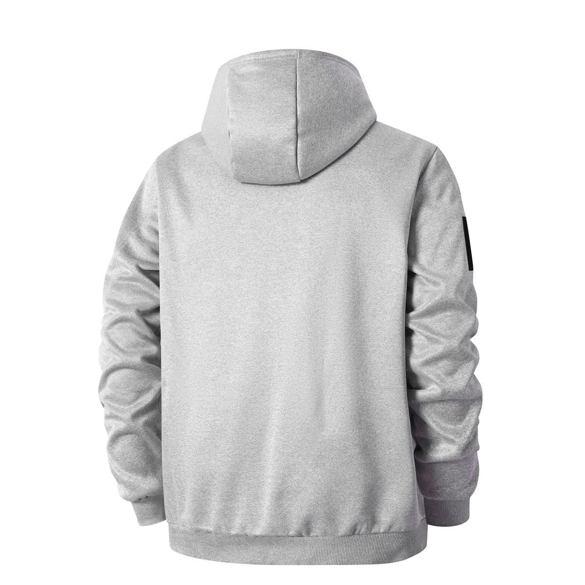 men's sherpa-lined hooded zip-up jacket