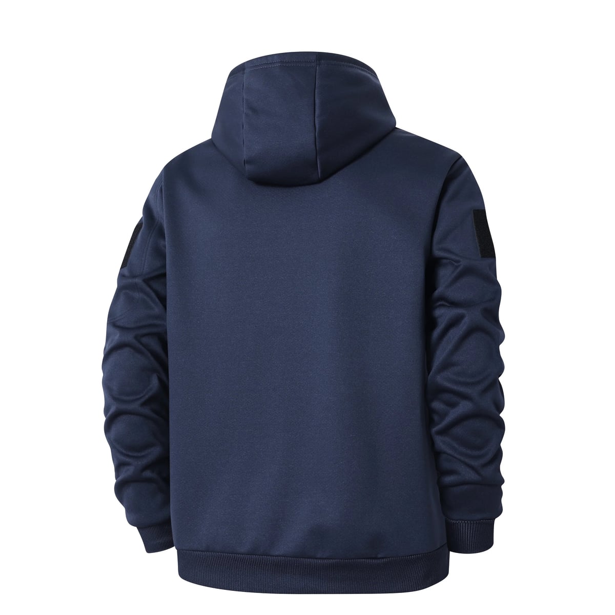 men's sherpa-lined hooded zip-up jacket