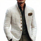 men's single breasted cardigan