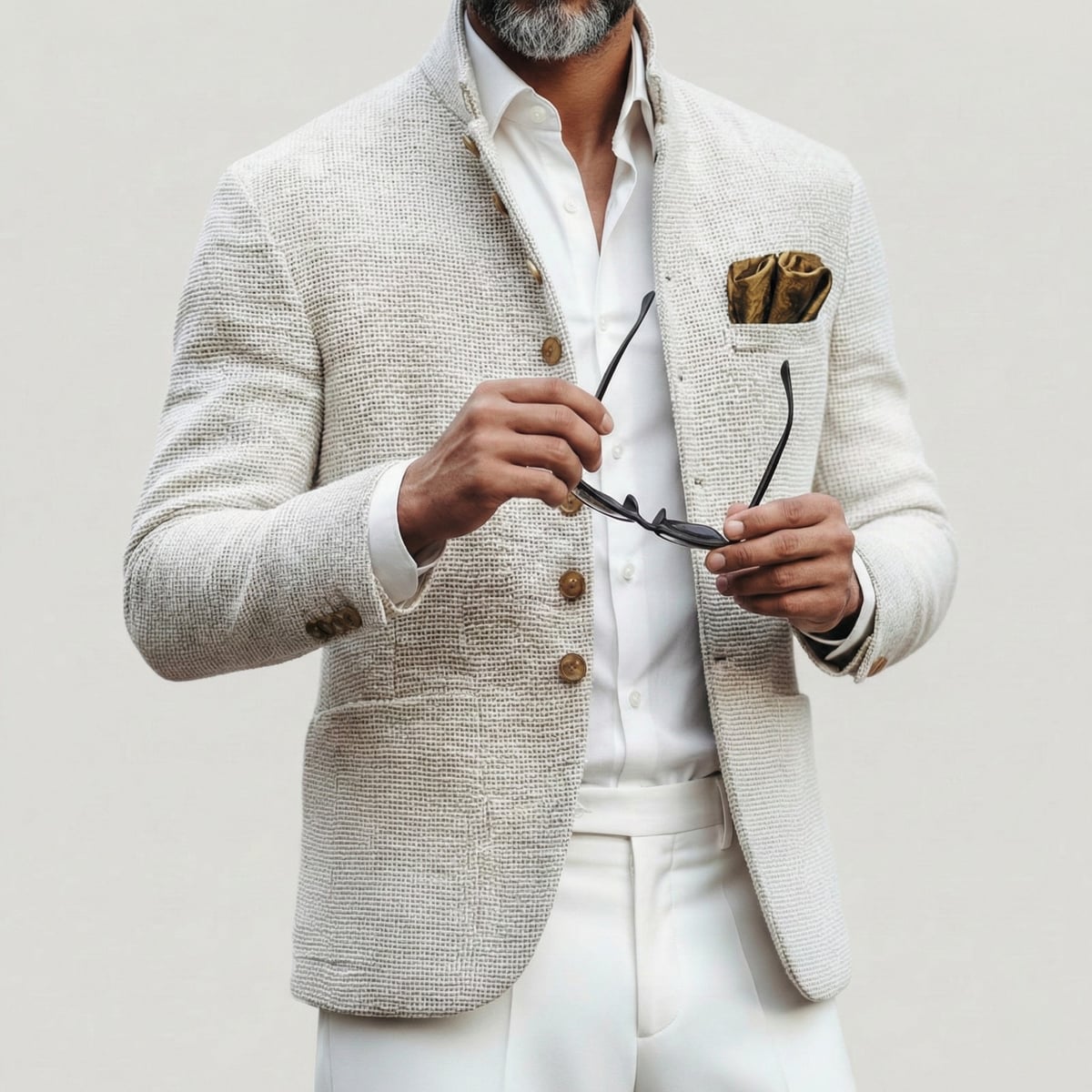 men's single breasted cardigan