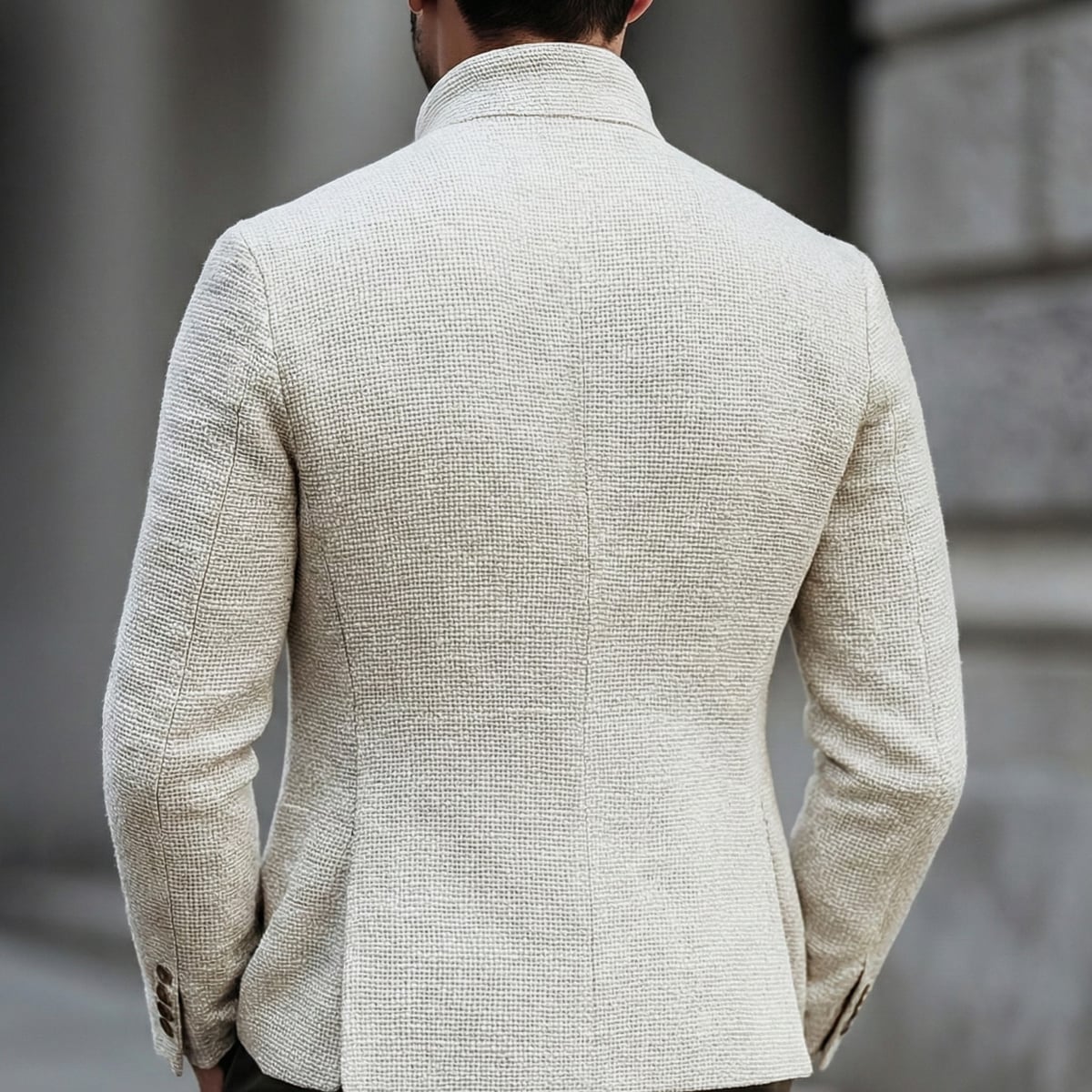 men's single breasted cardigan