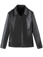 men's slim fit zip-up jacket