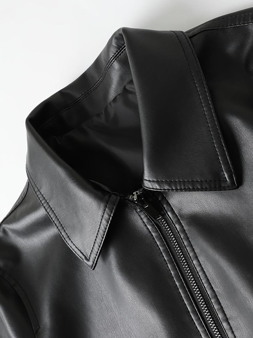men's slim fit zip-up jacket