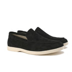 men's slip-on loafers in black