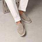 men's slip-on loafers in beige