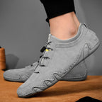 men's slip-on suede moccasins