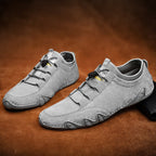 men's slip-on suede moccasins