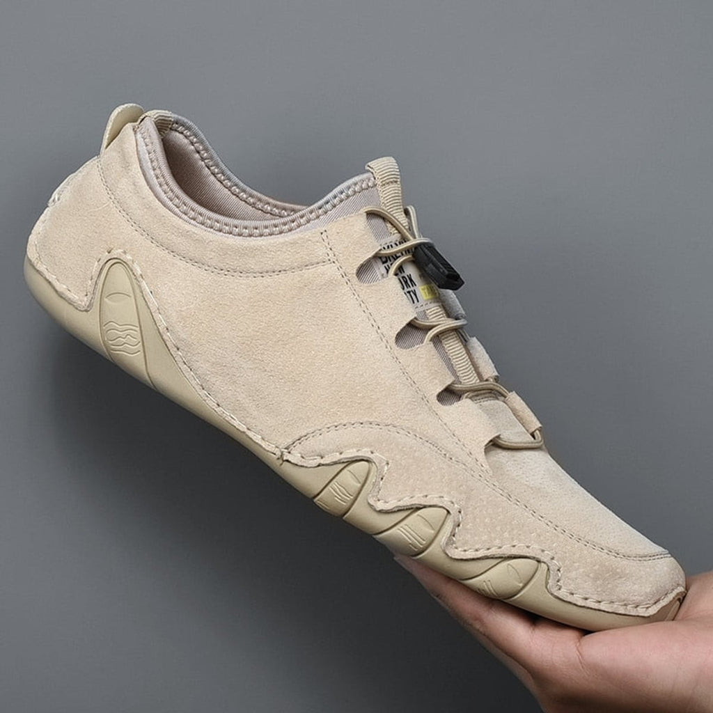 men's slip-on suede moccasins