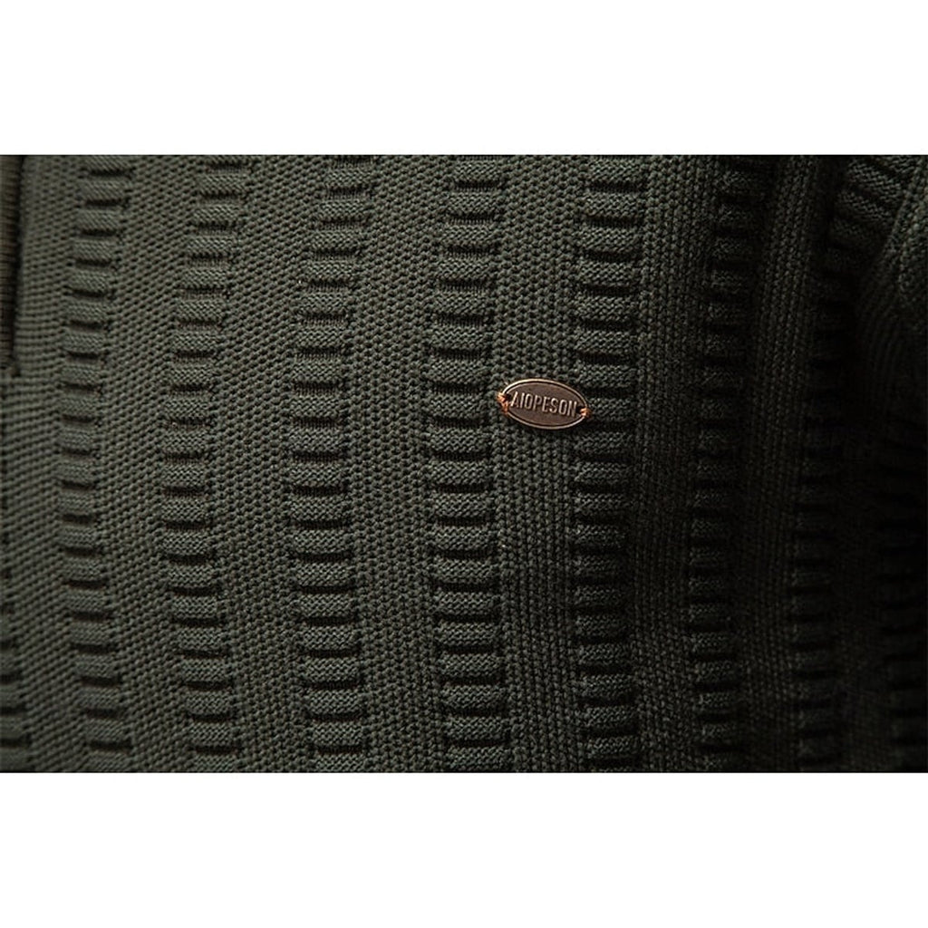 men's textured half-zip sweater