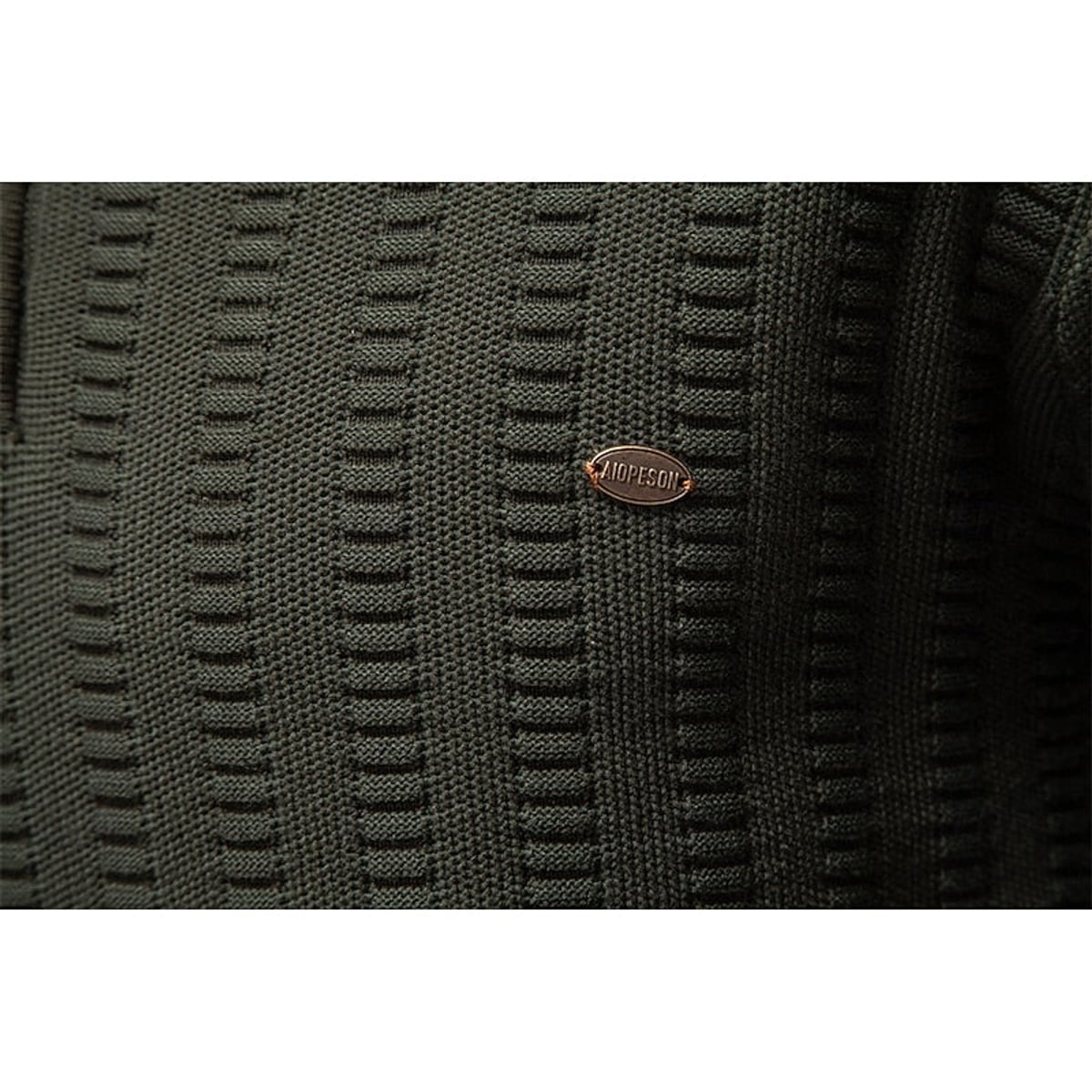 men's textured half-zip sweater