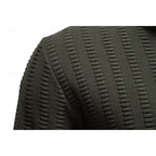 men's textured half-zip sweater