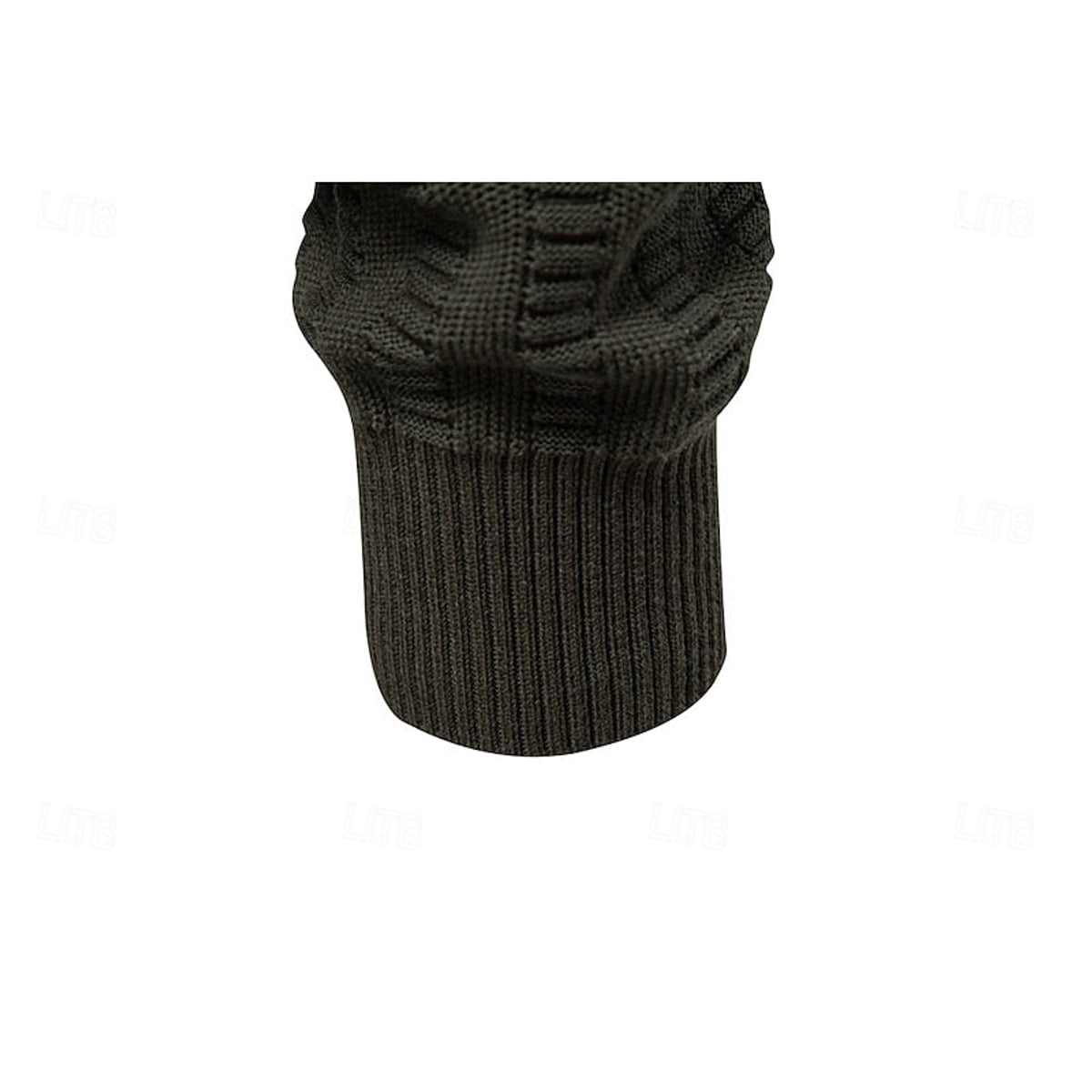 men's textured half-zip sweater