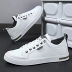 men's two-tone lace-up sneakers