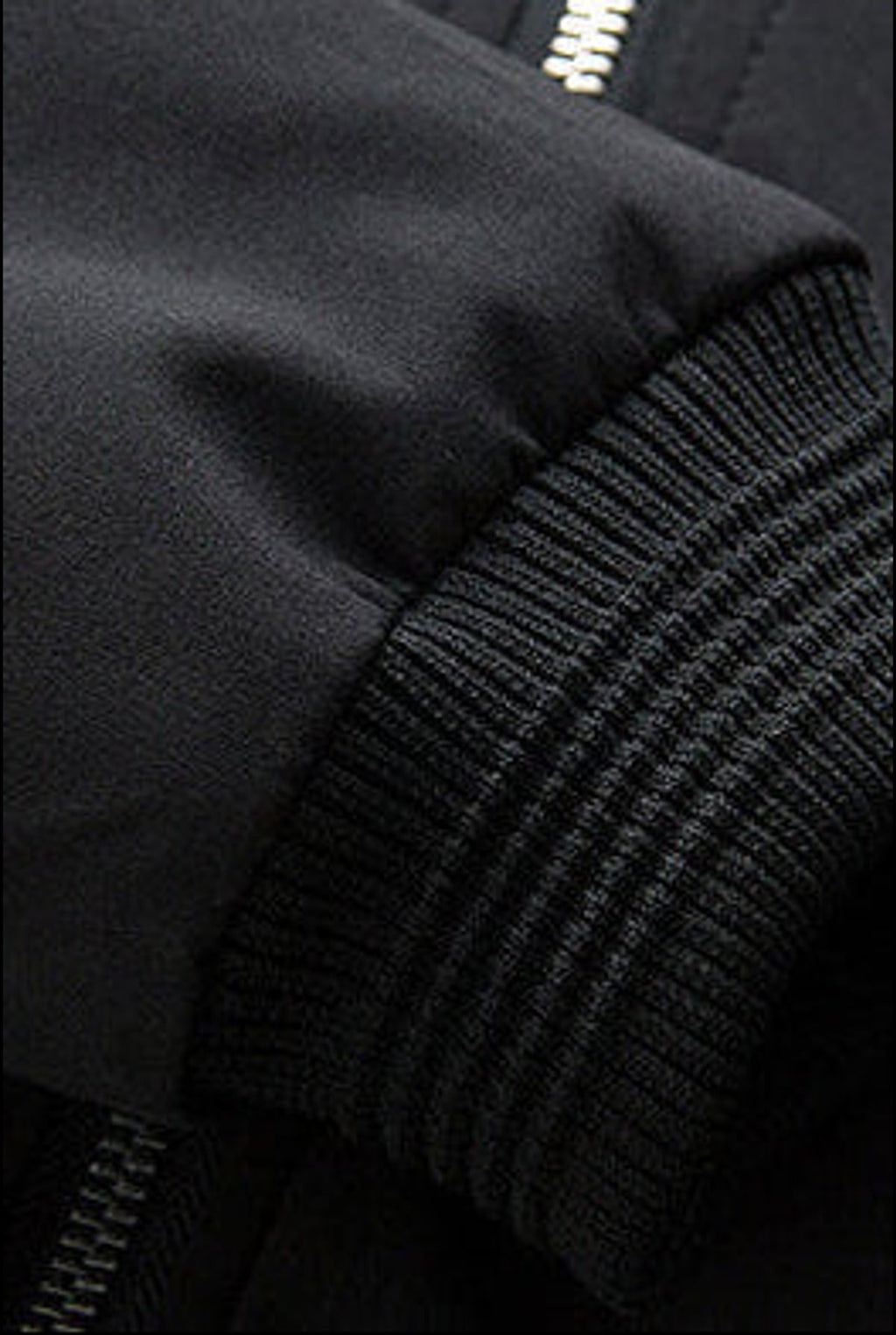 men's zip-up bomber jacket in extended sizes