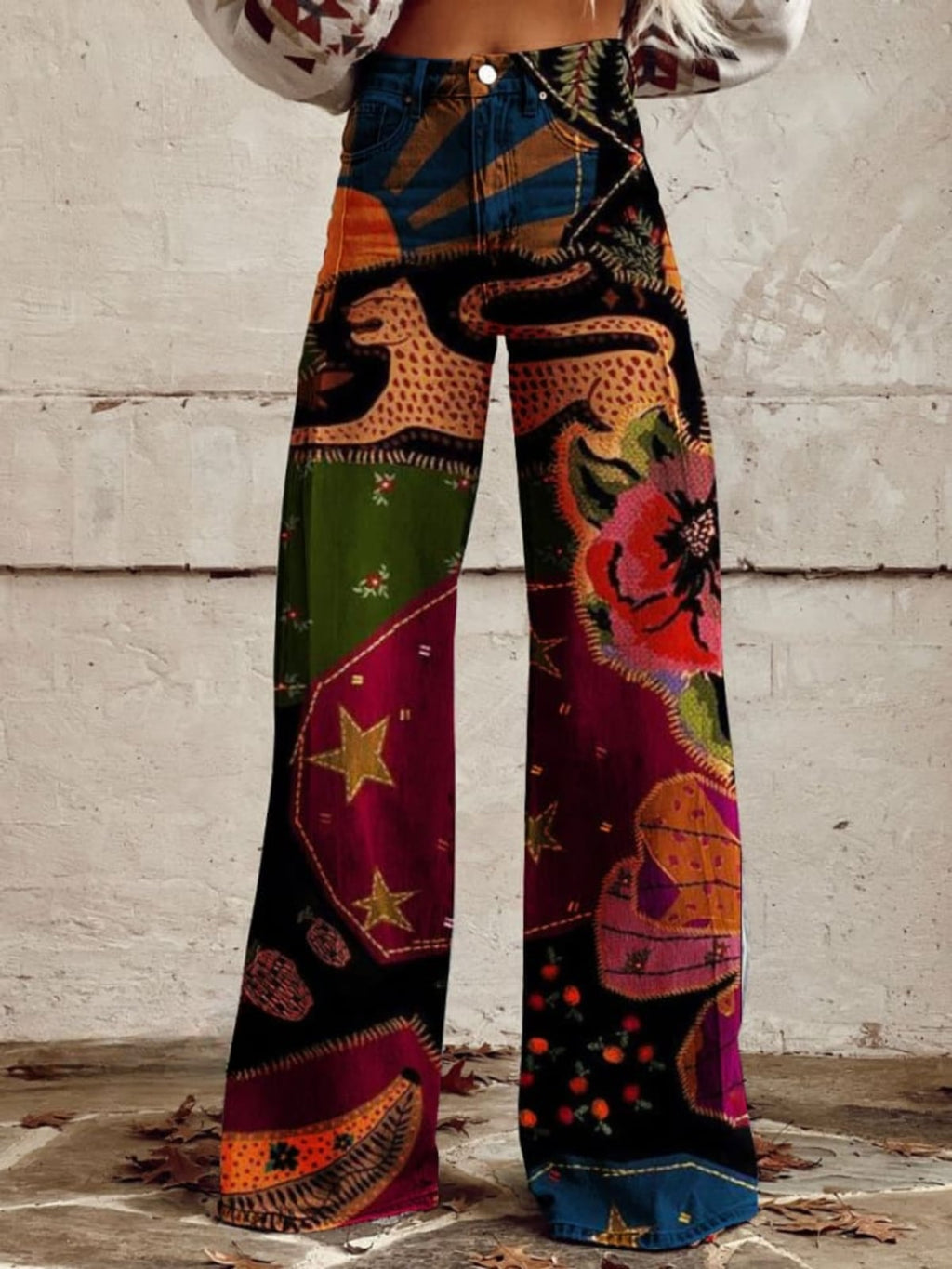 women's high waisted wide leg pants
