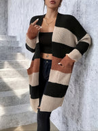 women's oversized longline cardigan sweater